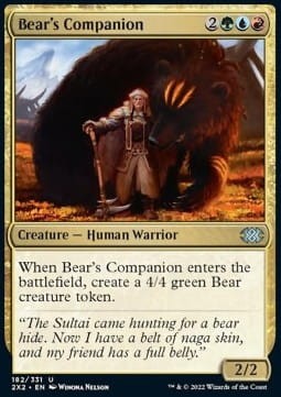 Bear's Companion (2X2) - foil.jpg