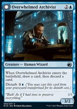 Overwhelmed Archivist (MID) - foil.jpg