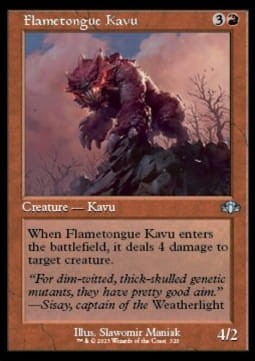Flametongue Kavu (DMR) - extra V.1 foil.jpg