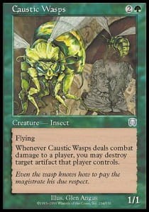 Caustic Wasps (Mercadian Masques).jpg
