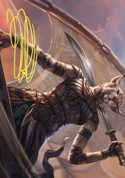 Mirri, Weatherlight Duelist (CMM) - Art. Series (V2) Gold-Stamped Signature.jpg