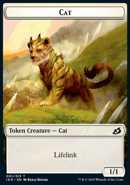 Cat Token (W 1-1 Lifelink) - Human Soldier Token (W 1-1) (V.1) A.jpg