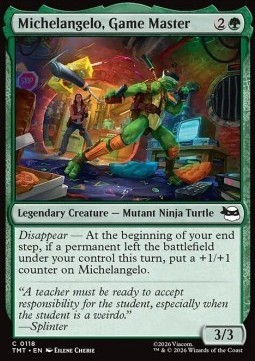 Michelangelo, Game Master.jpg