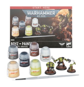 Orks: Boyz + Paints - zawartość