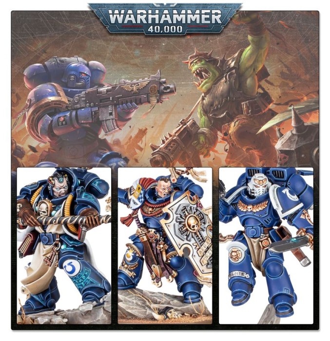 Warhammer 40,000 Getting Started with Space Marines - pudełko