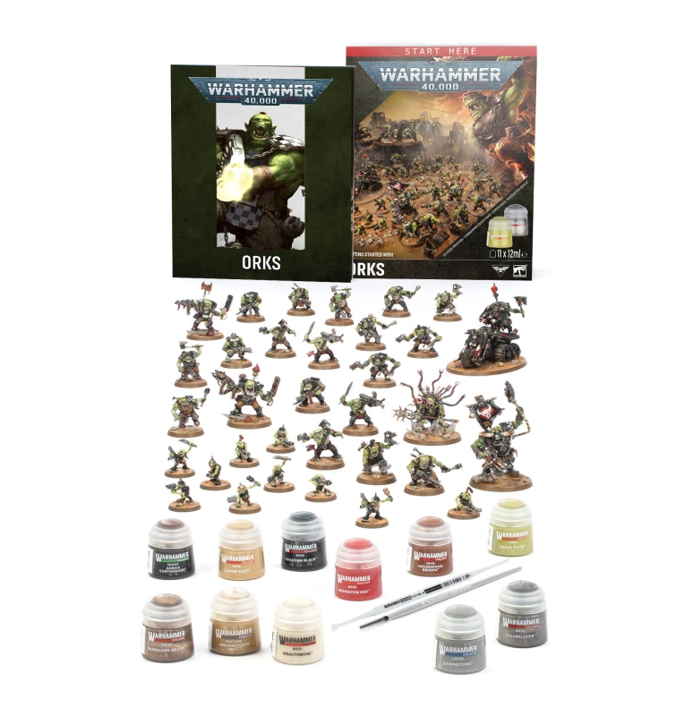 Warhammer 40,000 Getting Started with Orks - zawartość