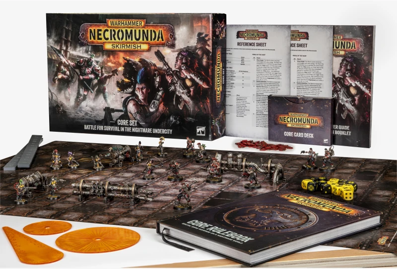 Warhammer Necromunda Skirmish: Core Set - zawartość