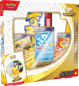 Pokemon-30th-Celebration-3D-Poster-Collection-Left