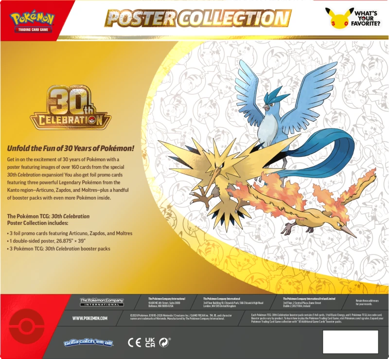 Pokemon-30th-Celebration-3D-Poster-Collection-Back