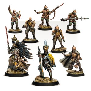 Trench Crusade Prussian Stosstruppen Warband - figurki