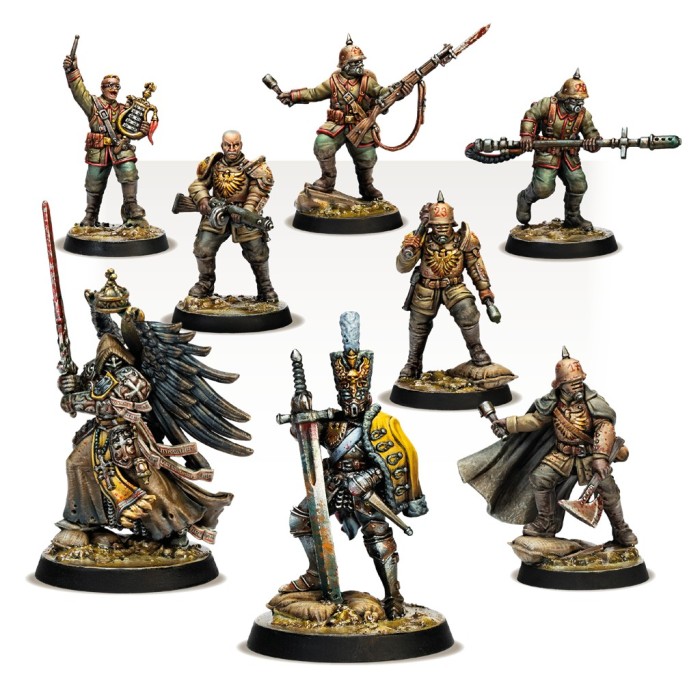 Trench Crusade Prussian Stosstruppen Warband - figurki