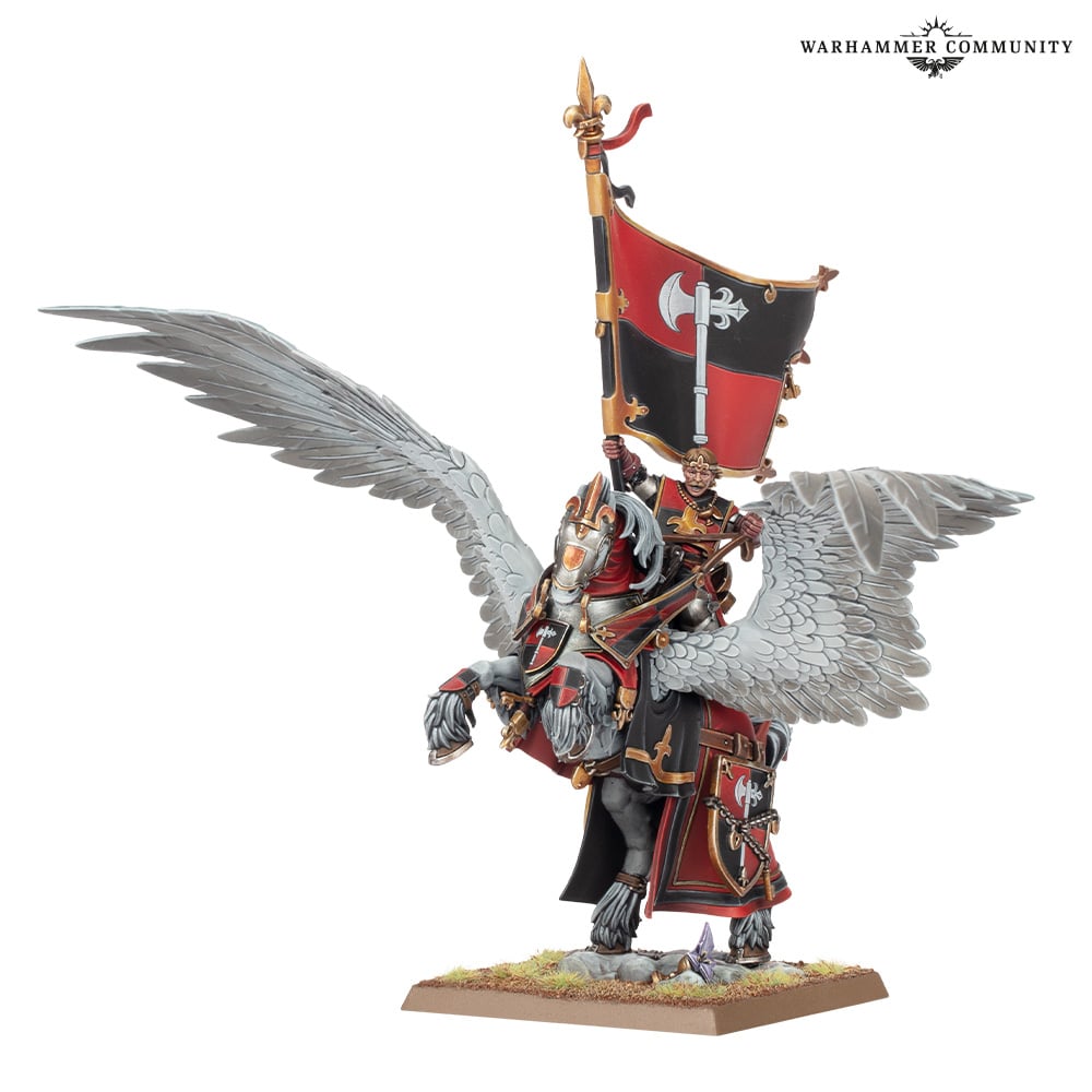Battle Standard Bearer on Royal Pegasus