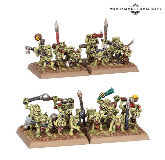 Classic Orc and Goblin Gubbinz in Metal3