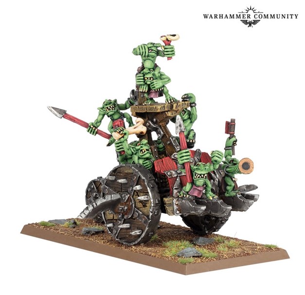 Classic Orc and Goblin Gubbinz in Metal4
