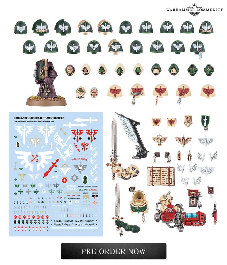 Dark Angels Upgrades and Transfers