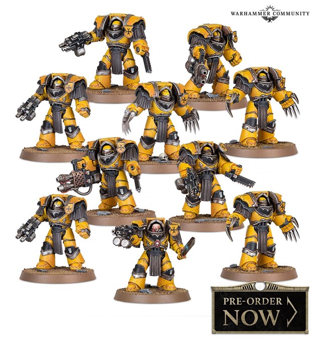 Cataphractii Terminator Squad