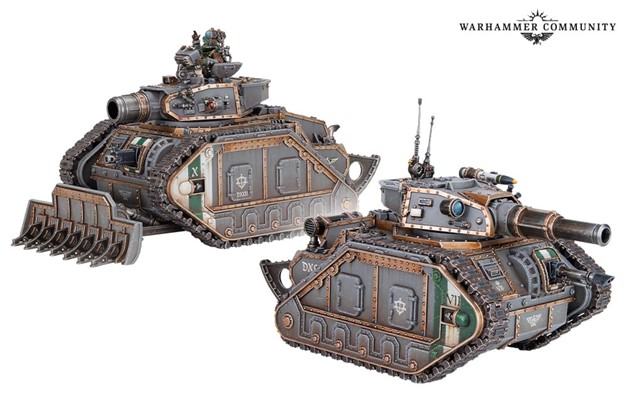 Solar Auxilia – Leman Russ Assault and Strike Tanks