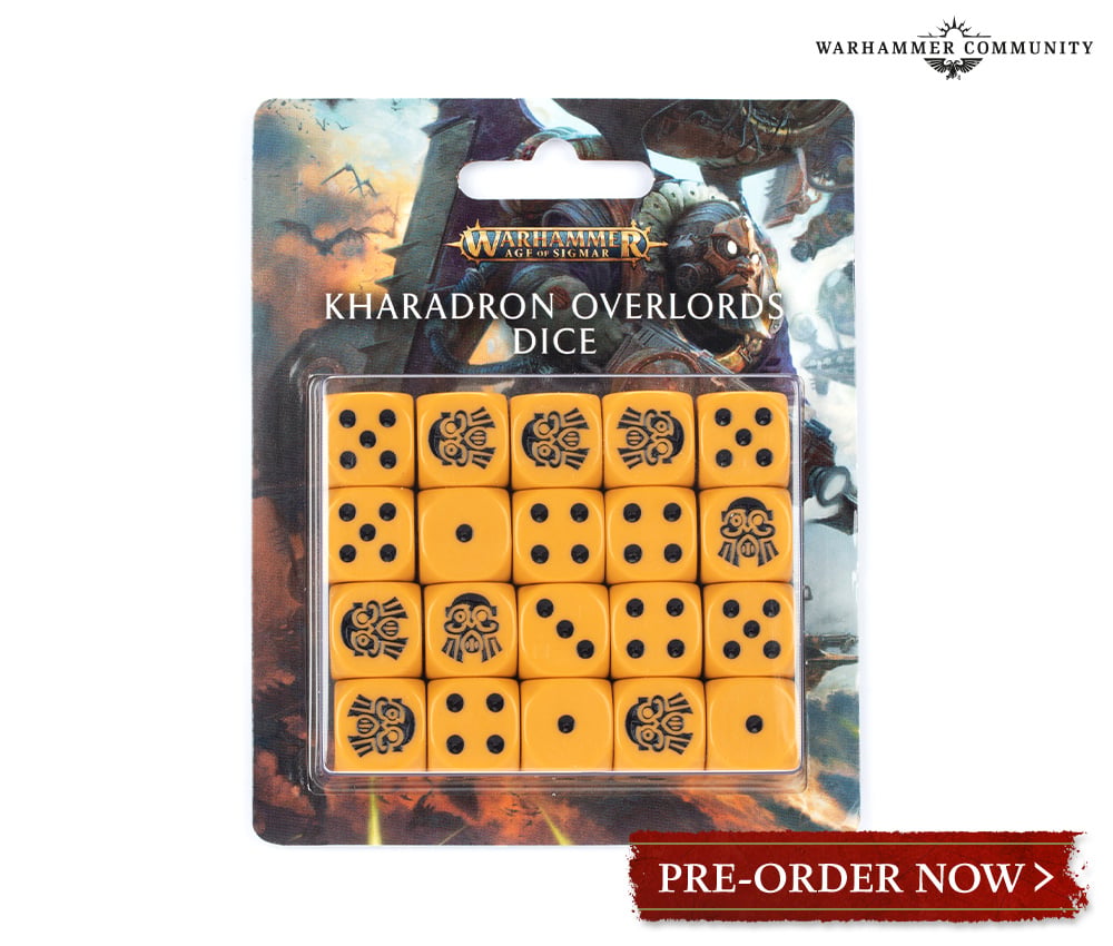 Kharadron Overlords Dice Set