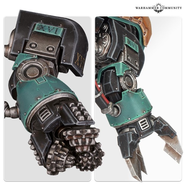 Leviathan Siege Dreadnought Close Combat Weapons Frame