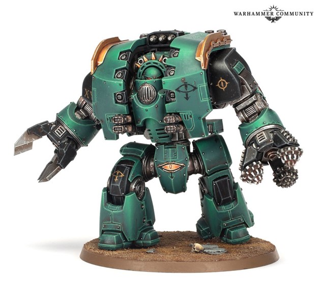 Leviathan Siege Dreadnought with Drill & Claw Weapons