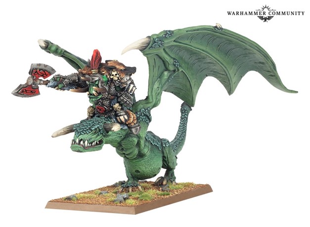 Orc Warboss on Wyvern