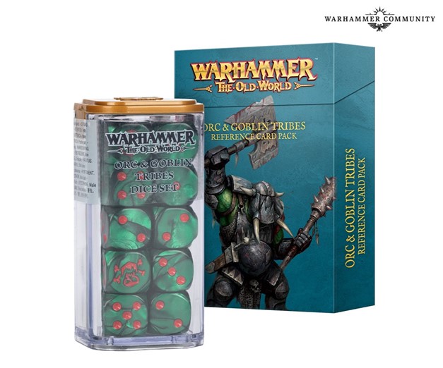 Orc & Goblin Tribes Dice and Cards