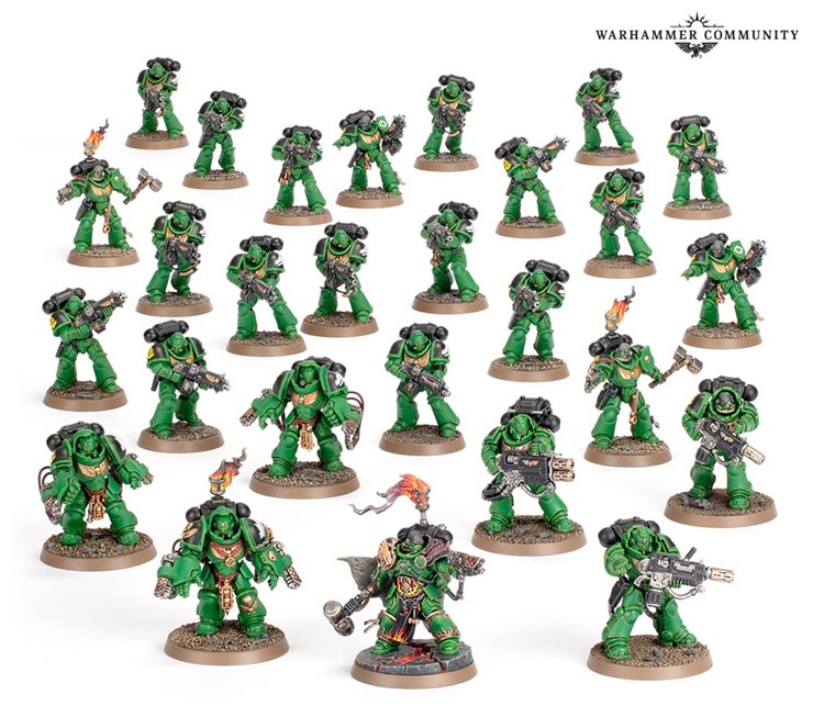 Salamanders Warforged Strike Force