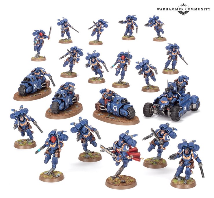 Space Marines Spearhead Force details